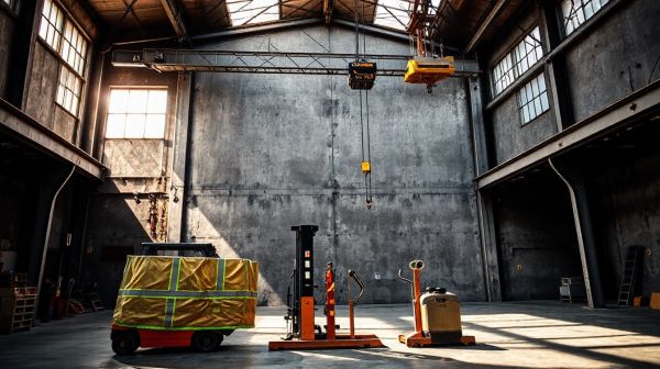 Top équipements de levage indispensables pour vos travaux de manutention