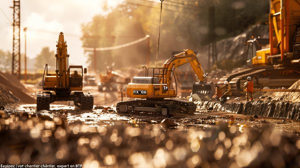 Équipez votre chantier avec fix'on, expert en btp